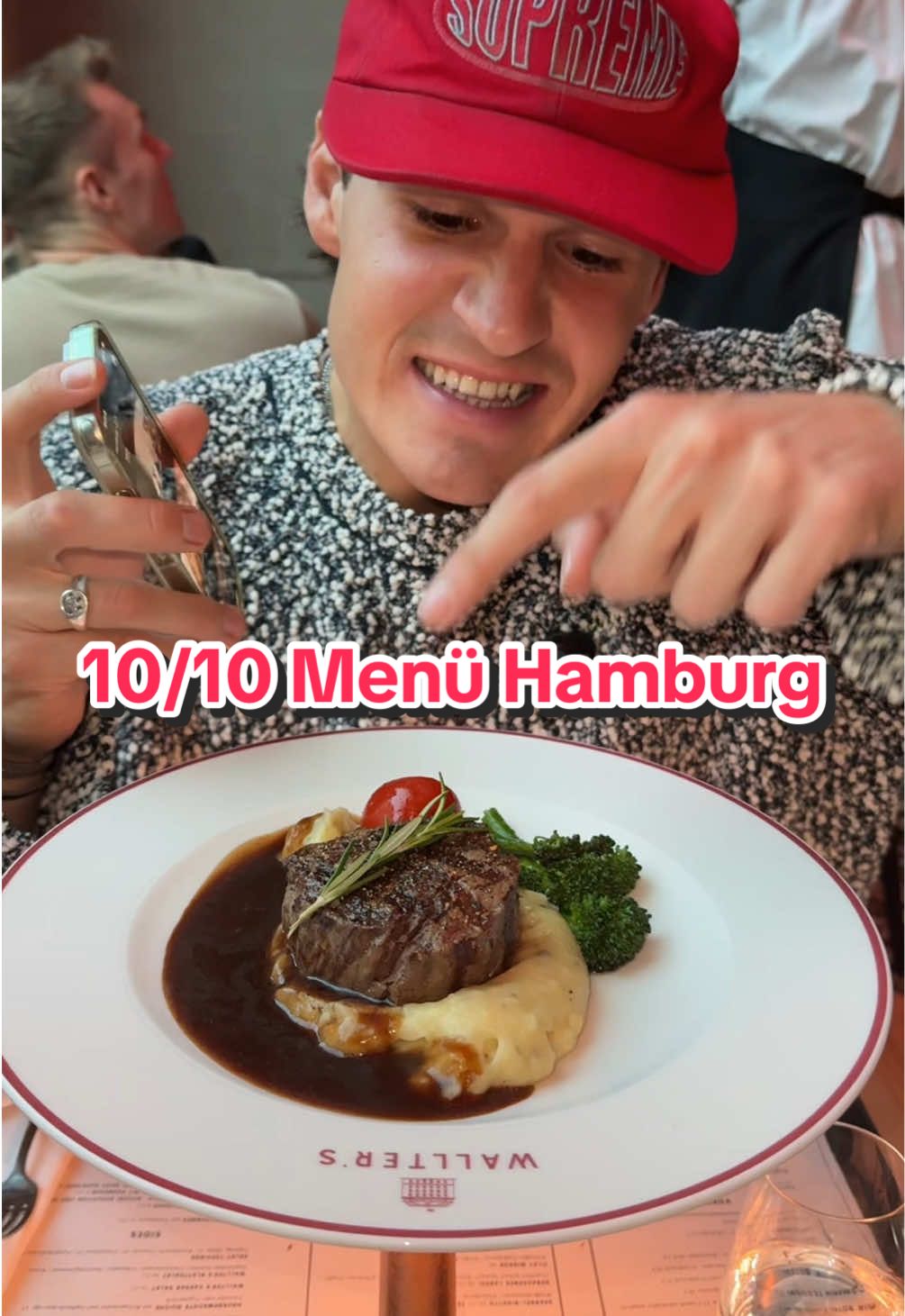 Empfehlung geht raus 🫡 Danke für die Einladung @HiddenTable  #steak #finedining #hamburg #hamburgfood #wallters 