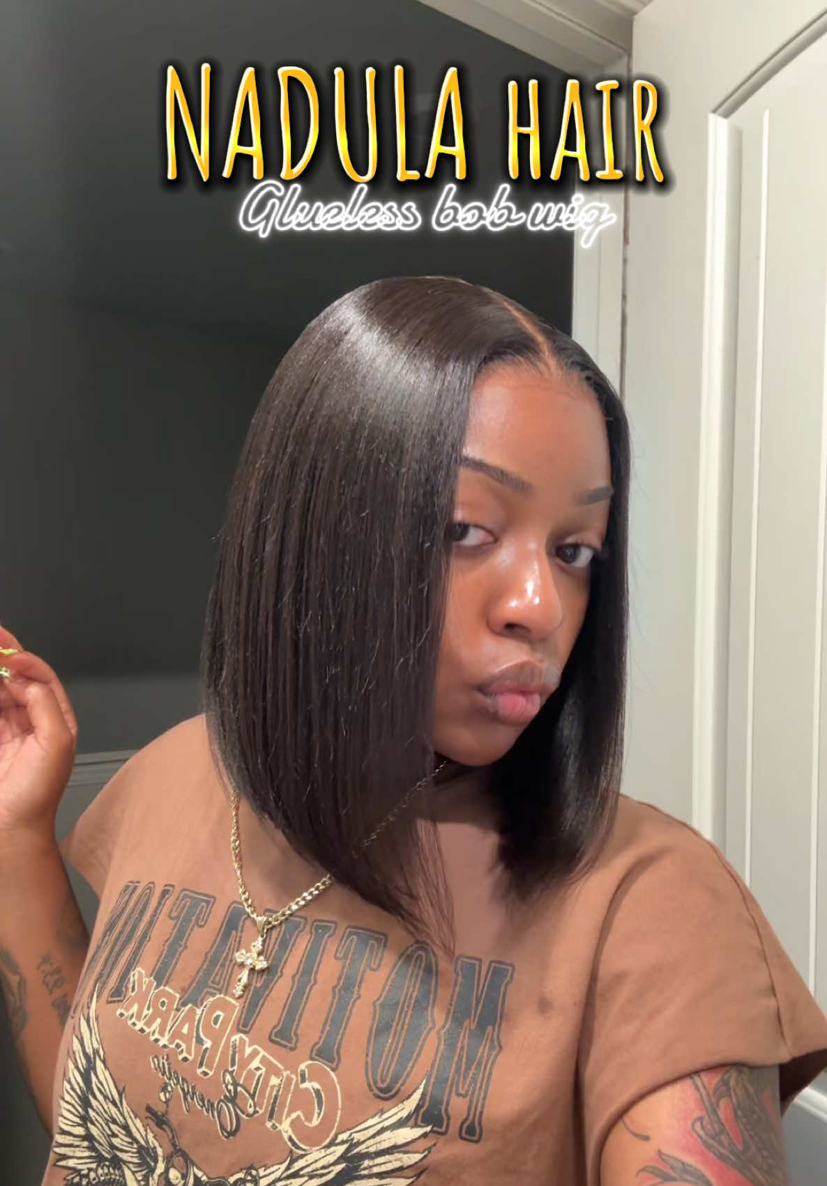 A fall favorite 🫦😍@nadula hair @nadulahairshop_ @nadulahairwig 🎀 #nadulahair #nadulawig #fyp #foryou #bob #wigtok 