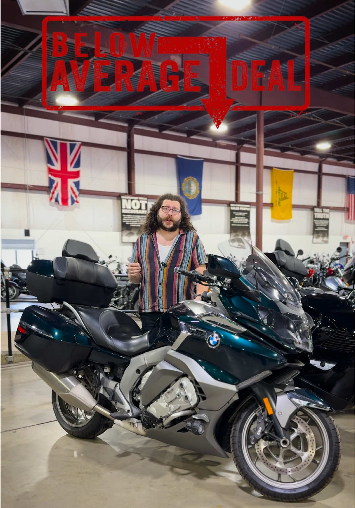 Here’s today’s “Below Average Deal” - a bike priced below the average price of similar units listed online in the US: . 2019 BMW K1600GTL Item ID: 60031 Average List Price: $16,999 Our Price: $10,999 . . #motorcycle #bikelife #nps #bmwmotorcycles #bmwk1600 