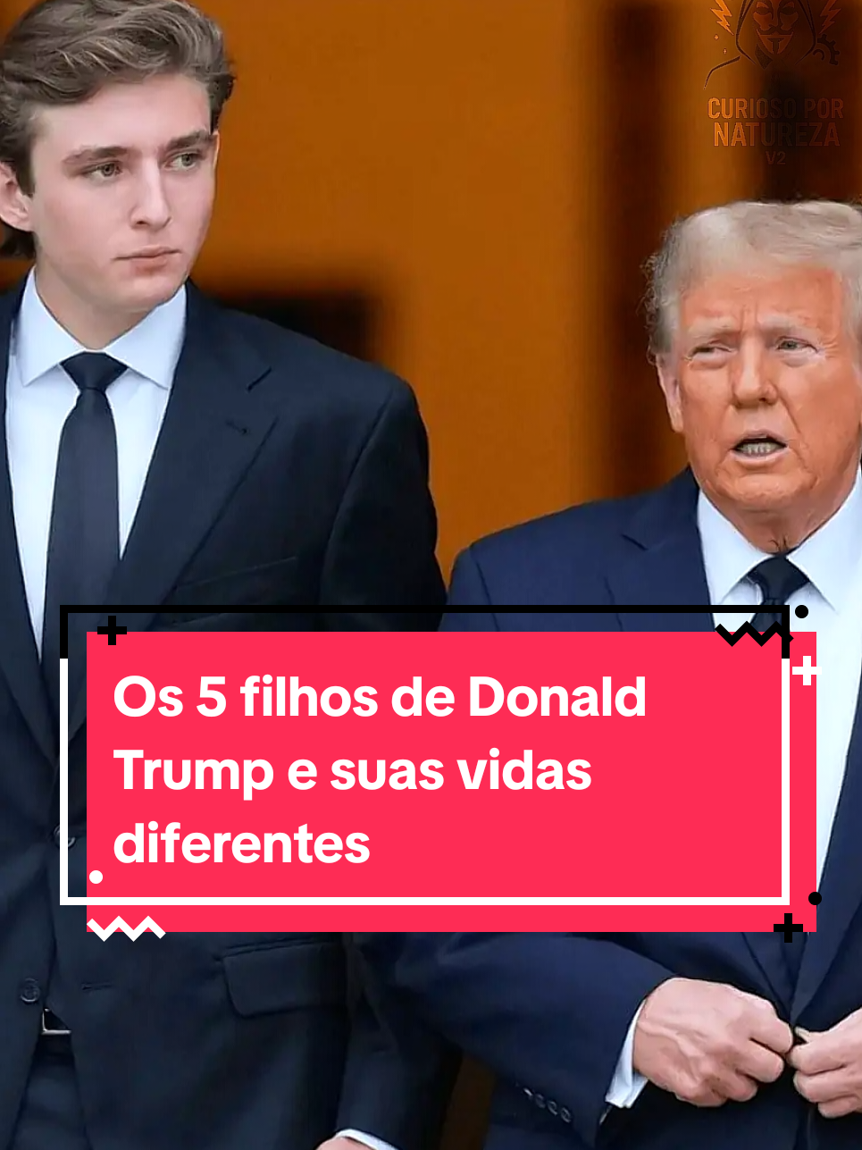 Os 5 filhos de Donald Trump e suas vidas diferentes #famosos #familia #curiosidades #brazil🇧🇷 