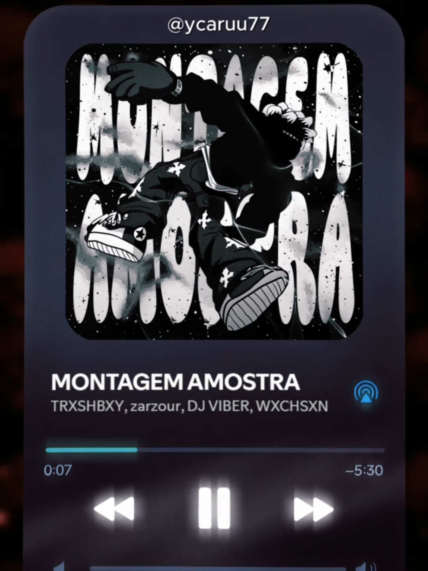 Song: MONTAGEM AMOSTRA | 𝐒𝐩𝐨𝐭𝐢𝐟𝐲 𝐩𝐥𝐚𝐲𝐥𝐢𝐬𝐭 𝐥𝐢𝐧𝐤 𝐢𝐧 𝐛𝐢𝐨! | #musica #edit #funk #phonk #vibesss #slowedsongs #songlyrics #aveeplayer #fyp #musicas #🎧 #myedit #phonk_music #bassboosted #bass #trend #playlist