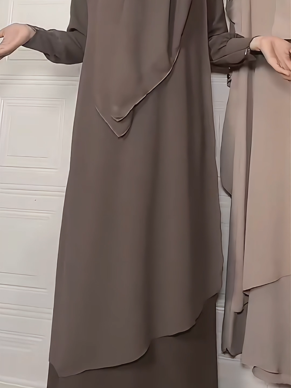 Parayou ~ Alina Gamis Wanita Set Hijab Polly Cotton & Cadar Busui Friendly Airflow Dress Kondangan Ceruty BabyDoll Lengan Panjang Polos Chic Muslim Dewasa #gamis #gamiskekinian #gamissethijab #bajuwanita 