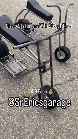 Size 5 GTs Roller with Street Tire 💰650 Each 💰 #minibike #minibikeparts #predator212 #minibikeracing #minikelife 