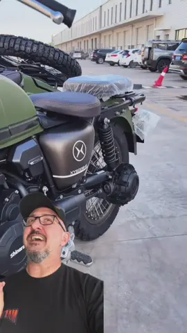 Nova Shineray com Sidecar pintando no pedaço #sidecar 