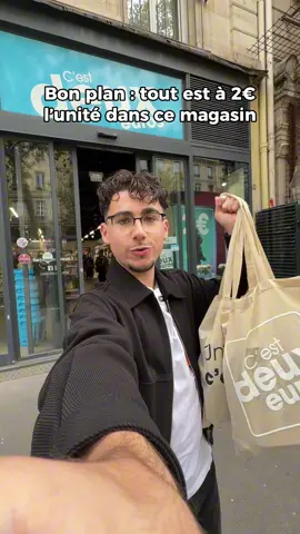 J’ai découvert @@cestdeuxeuros et j’ai trop aimé 🤩 #nelson_mrq #bonplan #etudiant #haul #backtoschool 