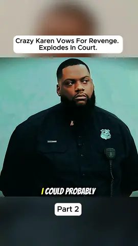 Crazy Karen Vows For Revenge. Explodes In Court.Part2  #judgeporter #judgeshows #captainporter #viral #courtshows 