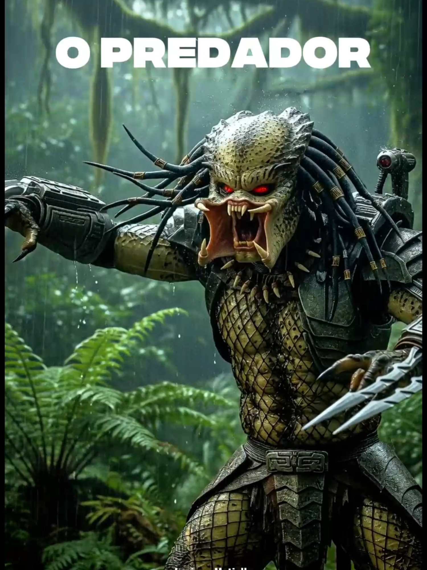 Predador especial em 4k para os fãs da franquia. #predador #predator #foryoupage #viral #fyp #4k #best