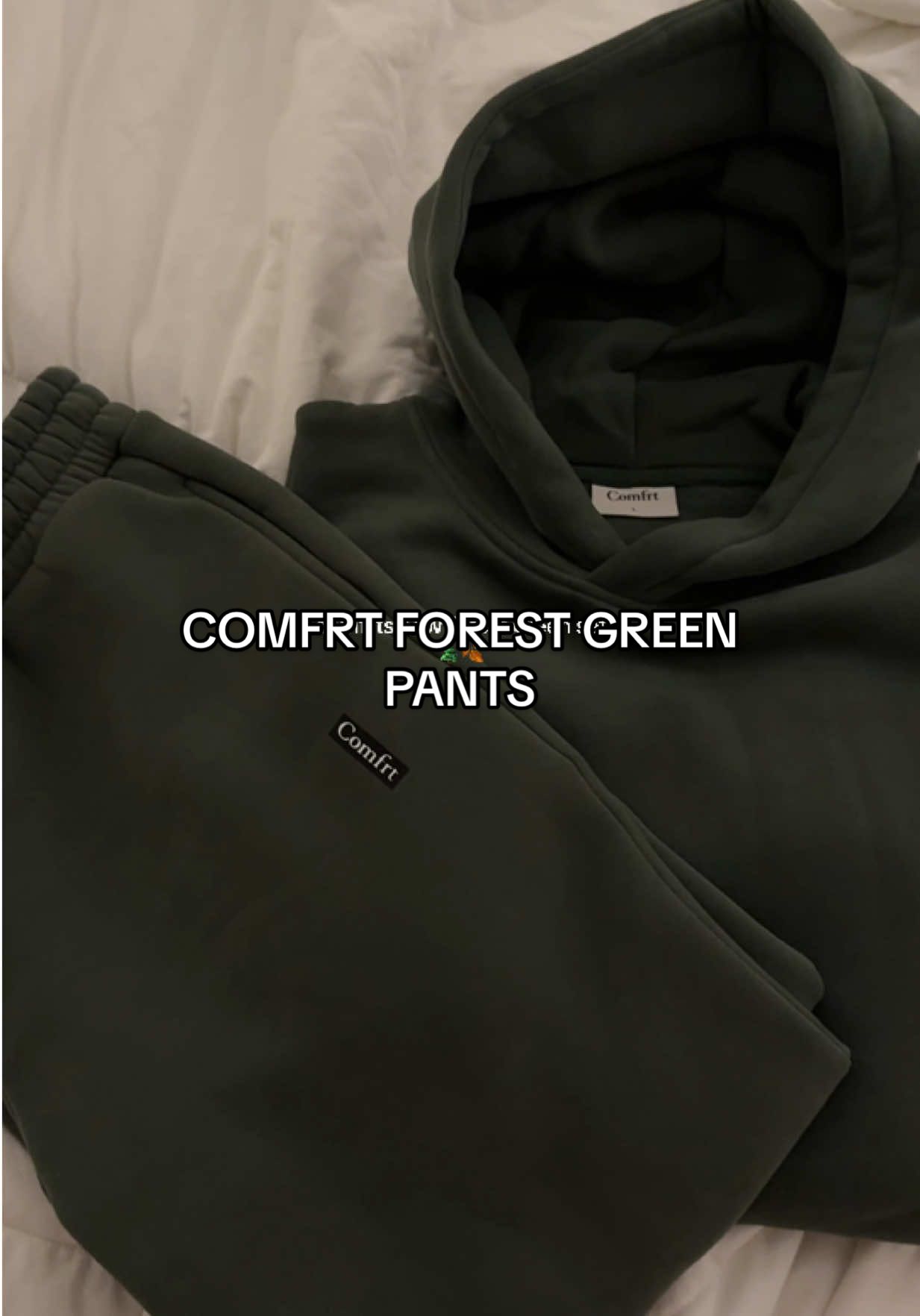 If you’ve ever debated buying @Comfrt, just do it. I’ve never worn something so cozy and they support mental health with every purchase ✨ #comfrt #sweatset #matchingset #fallfashion #MentalHealthAwareness 