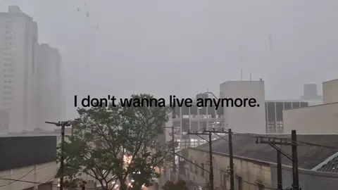 「闇の雨」 I'm tired of all this. It's very painful and unfair, I honestly don't deserve such darkness and what I'm going through. --- #depression #solitude #alonelife #sad #rain 