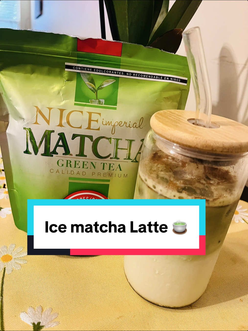 Acompáñeme hacer ice matcha latte, delicioso, perfecto para tomar en la mañana o por la tarde como un snack  #matchalatte#recetas #matchalover#matcha #delicioso 