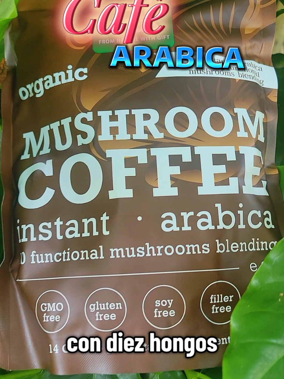 ☕️Una tasa de este café es lo que necesitas;te aporta energia  en cualquier hora del dia. #mushrooncoffee #cafeconhongos #cafe #cafecito #cafeconpan 