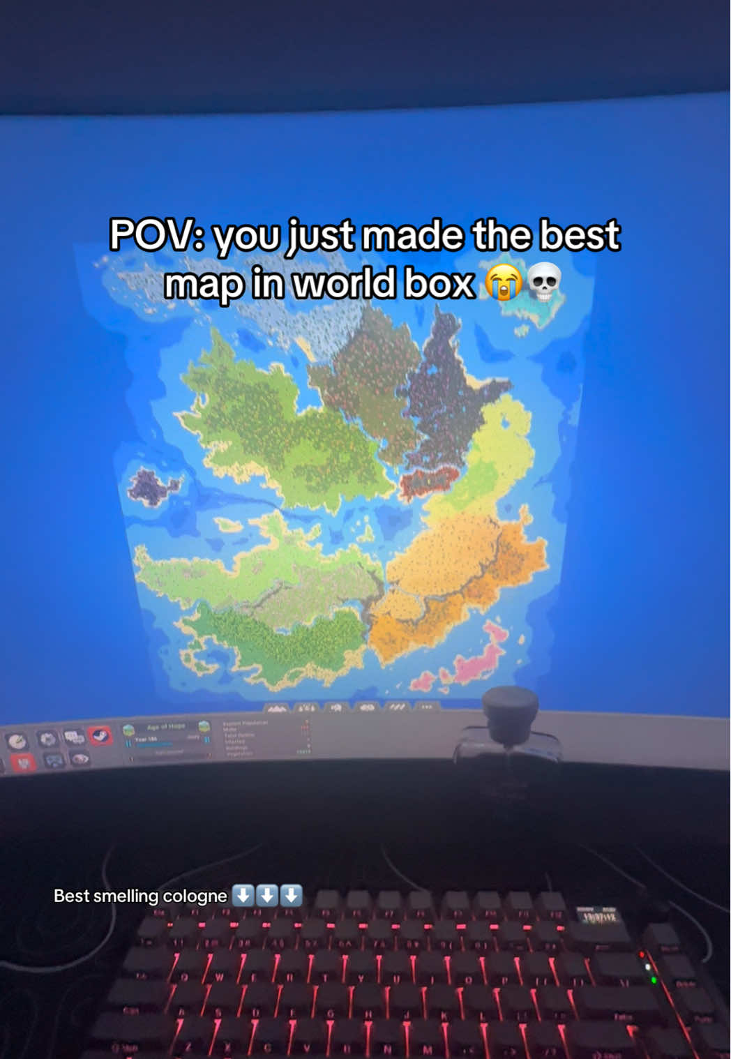 Is this the best map in world box? It took me 4 hours 🙏🙏 #fyp #foryou #tiktok #viral #worldbox #sandbox #worldboxsimulat0r #Minecraft #geography #maps 