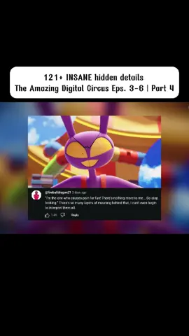 121+ INSANE hidden details | The Amazing Digital Circus Eps. 3-6 | Part 4 #fyp #theamazingdigitalcircus #tadc #amazingdigitalcircus 
