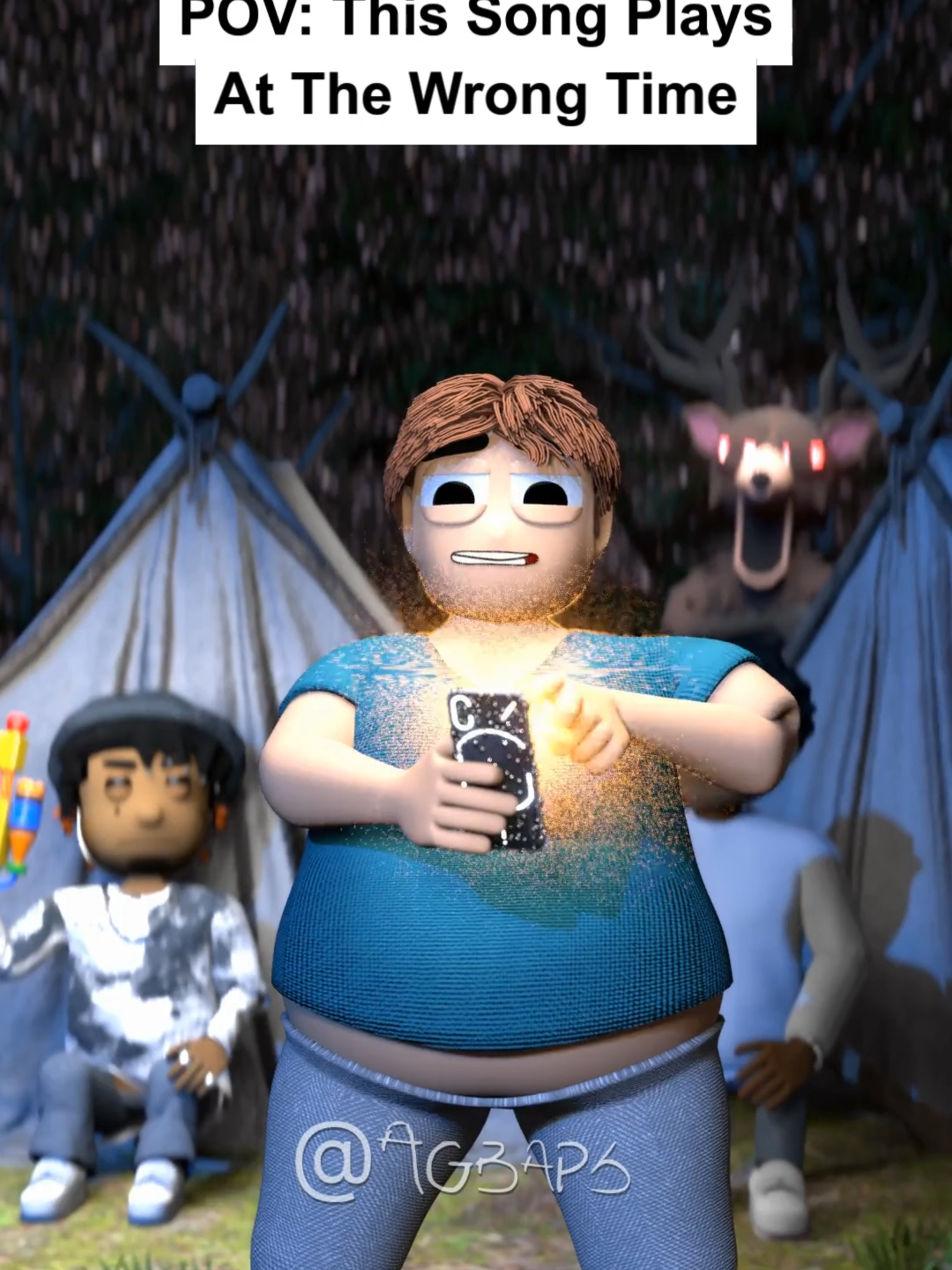 POV: This song plays at the wrong time #naijaanimation #Gbaps