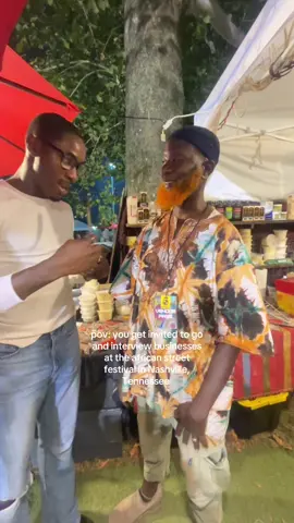 God been showing out this year  #fyp #africanstreetfestival 