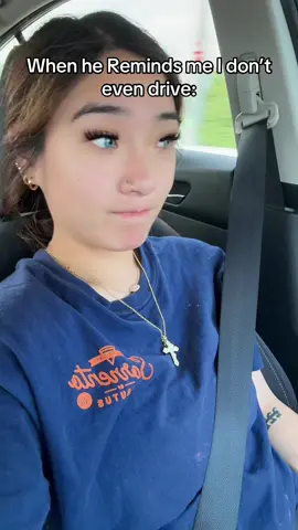 No but actually he’s a really bad driver #trending #makethisblowup #fyp #driving #passengerprincess 