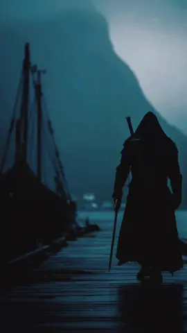 Echoes Across the Dark Sea | Medieval times ⚔️🛡️ #fyp #Knight #medievalfantasy #darkfantasy #aigenerated 