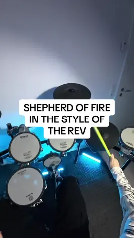 Shepherd of Fire in the style of The Rev. Can you guys name all the references? 🫡 #drums #avengedsevenfold #shepherdoffire #therev #metal