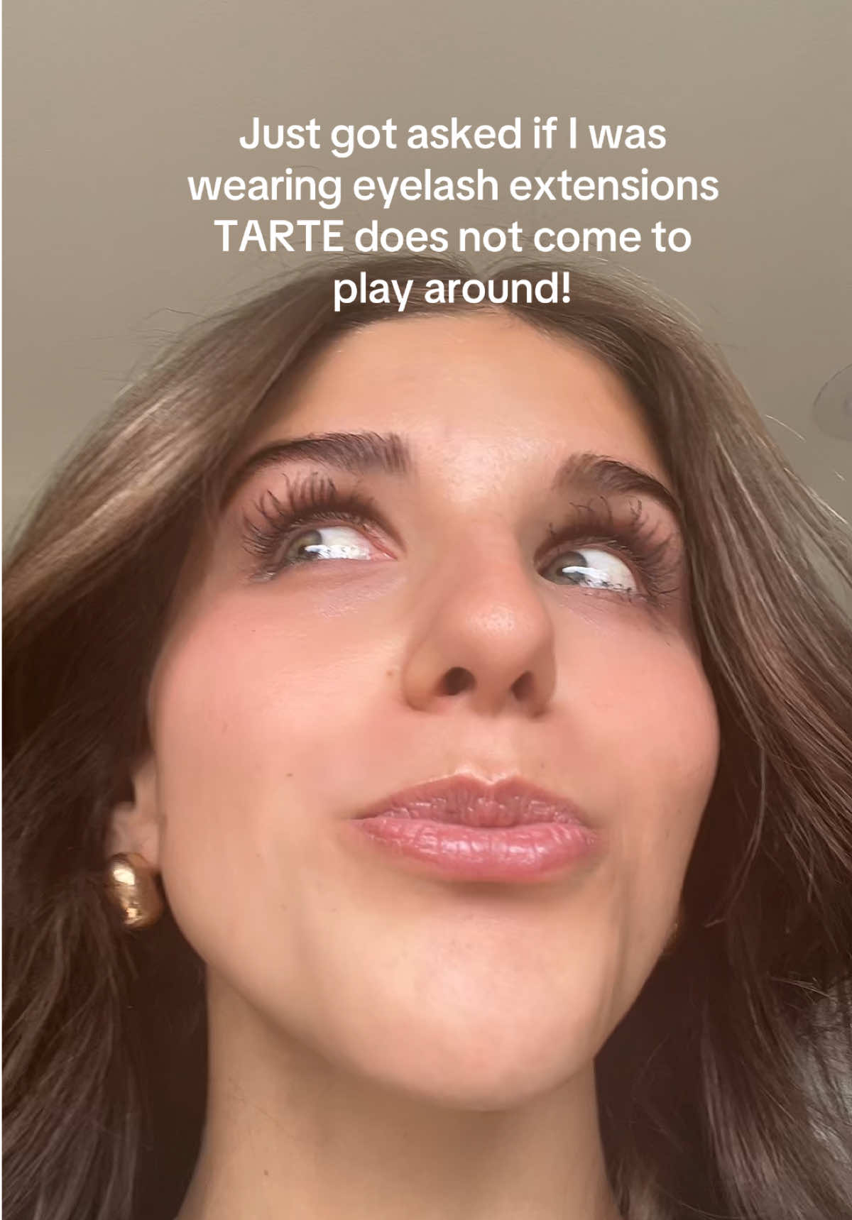 I’m obsessed #tarte #fyp #foryoupage #mascara #eyelashes 