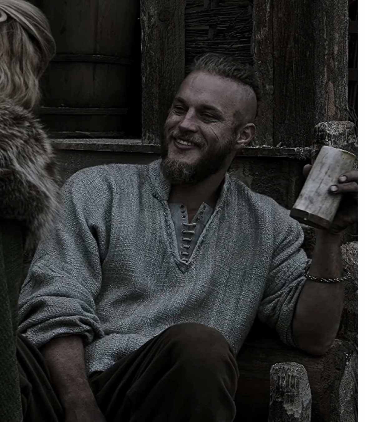 He is happy! #fyp #foryou #ragnar #ragnarlothbrok #vikings 