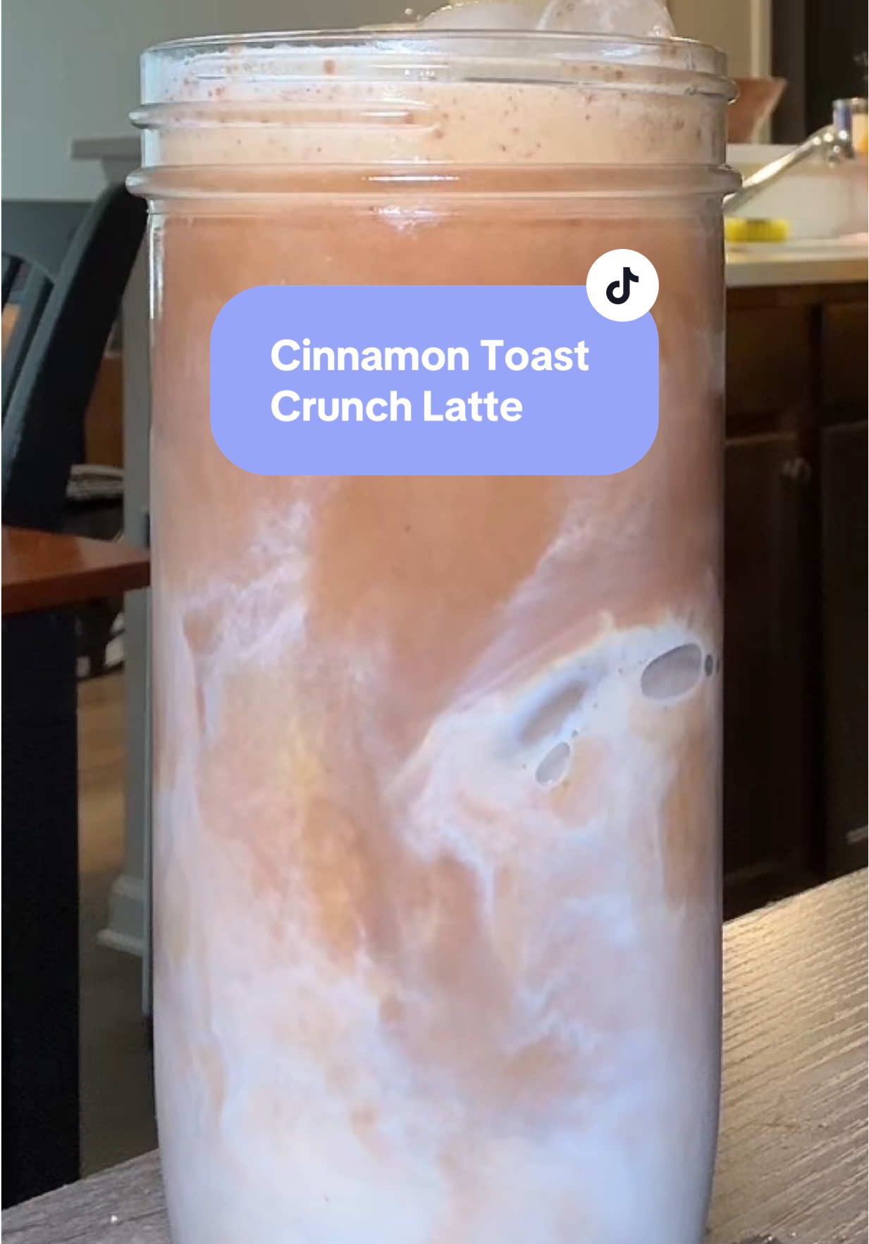 Turning my morning coffee into dessert 🥣☕️ Cinnamon Toast Crunch latte > regular latte any day 😌🔥 #latteart #coffeetok #cinnamontoastcrunch 