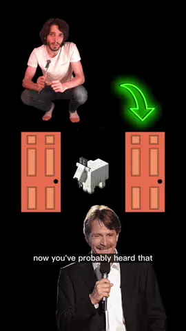 Replying to @Sid The Science Sloth a brief explanation into why the Monty hall problem is actually a lot more intuitive than you think it is #math #statistics #probability #explained 