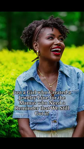 Just a girl who created a jewelry line for the Mamas who need a lil reminder that we still got it! My collection with @Preciously Polished Jewelry will forever be one of my greatest accomplishments (outside of motherhood). #momswithstyle #momstyle #jewelrybusiness 