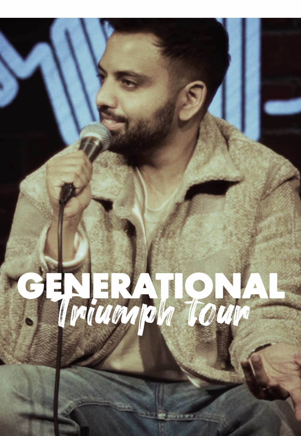 Coming to a mf THEATRE near you. The Generational Triumph tour. Presale Wed at 10AM - Promo Code: AKAASH