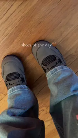 Cave stone 4s seem perfect to wear for the first day of fall🤎🩶🍁  #cavestone4s #firstdayoffall #fyp #sneakerhead #coachwallet 