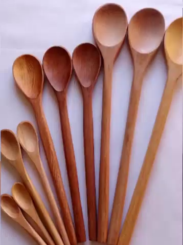 Kit Variado de Colher de Pau com 10 unidades Compre em https://s.shopee.com.br/8AMuHSTCLE #colher #colherdepau #cozinha