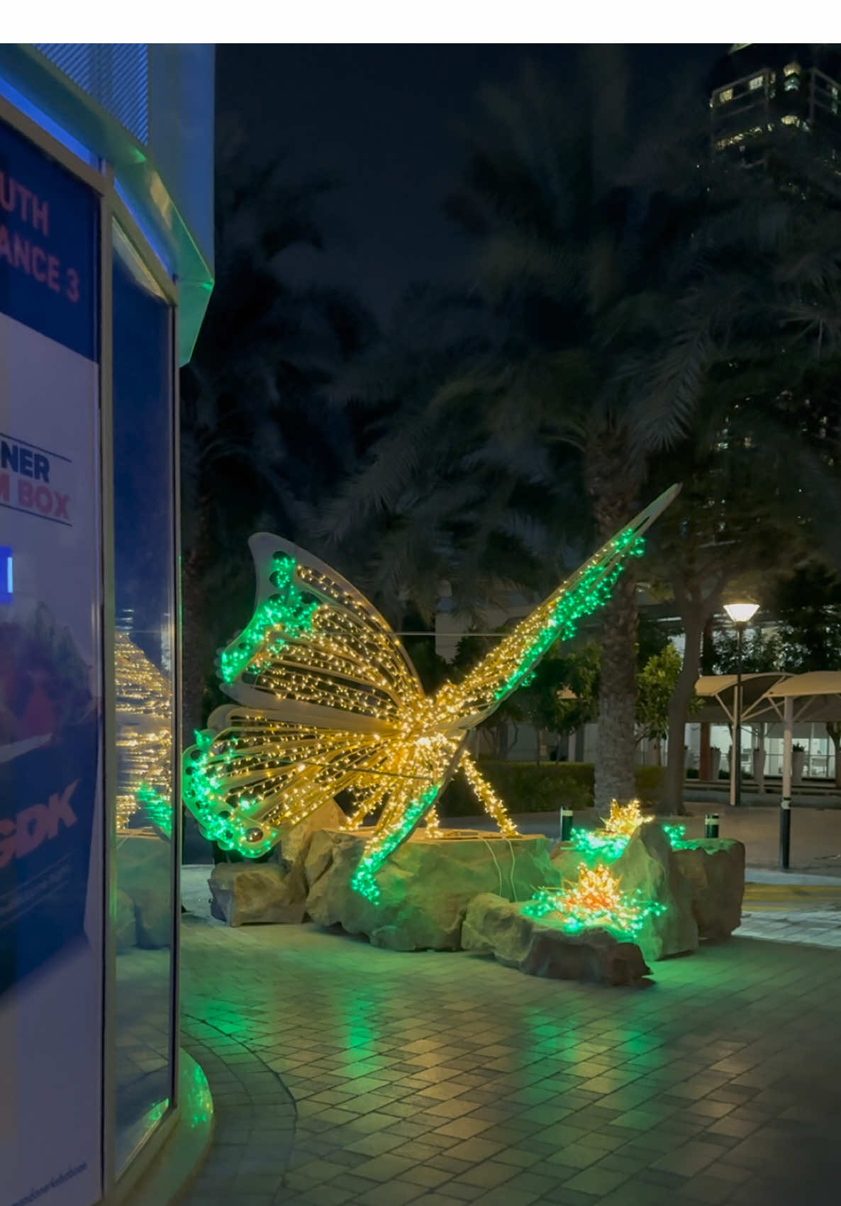 Part - 181 | Night View of Bay Avenue Mall in Business Bay 😇🙃.  At night, Bay Avenue Mall in Dubai glows with warm interior lights and modern exterior illumination, creating a lively yet relaxed atmosphere. Restaurants and cafés stay active, shopfronts shine through glass windows, and the area feels upscale, vibrant, and inviting for evening strolls or dining. #bayavenue #mall #dubai #LifeHack #dubai_dxb_uae 