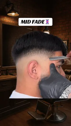 MID FADE💈 #barbero #trending #videography #barberlife #video 