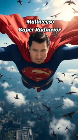 Multiverso Super Radnavor #robertadnavor #superman #villaelsalvador #heroe cómic 