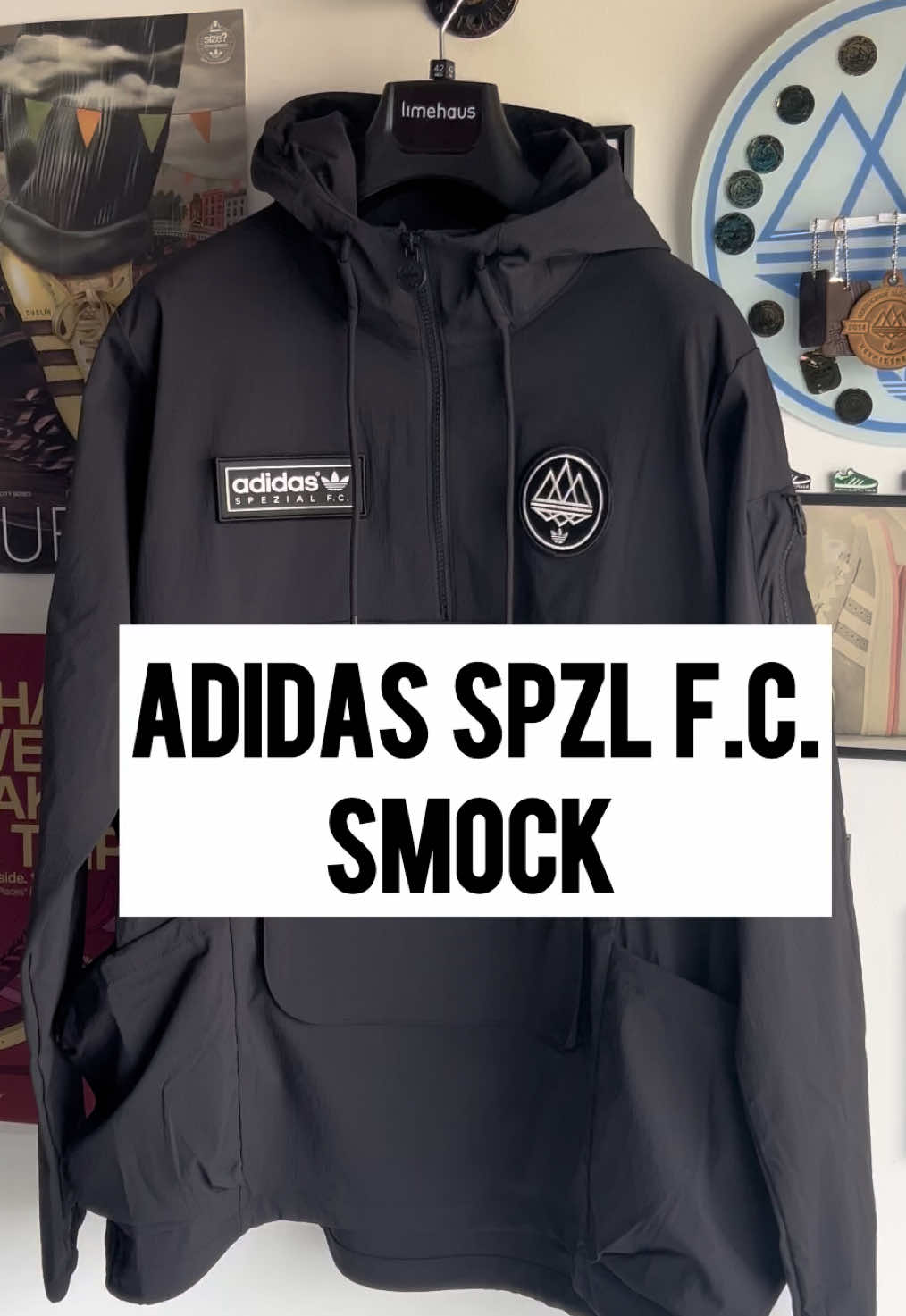 adidas SPZL F.C. Smock⚽️ #adidas #adidasspzl #adidasspezial #spezial #fyp 