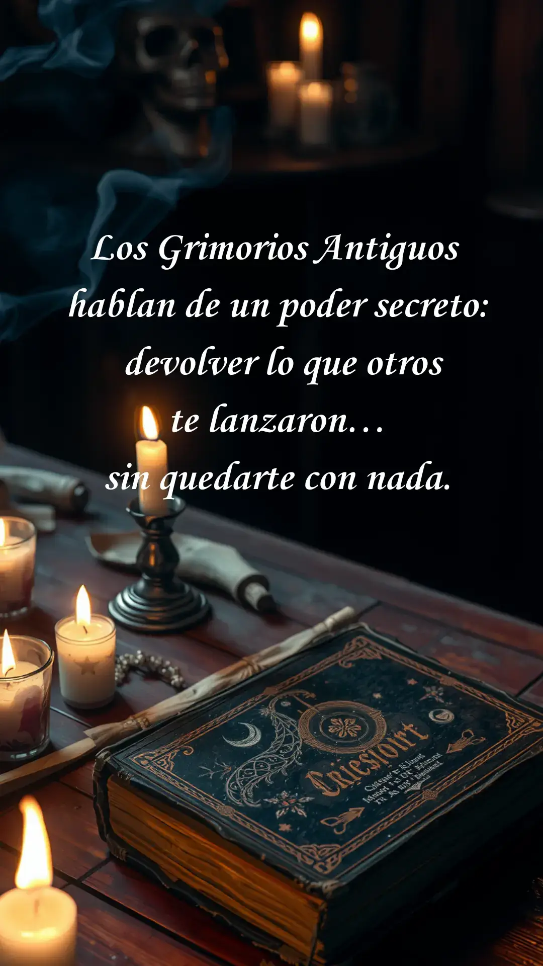 Los Grimorios Antiguos los susurran: cuando alguien te lanza envidia, maldiciones o trabas, esa energía no es tuya. El Ritual clásico de Don Juan del Volteo la regresa a su origen, limpia tu camino y restituye tu fuerza.  Necesitas: una vela negra, sal gruesa y tu voluntad. Corta la base de la vela y extrae su mecha. Traza un círculo de sal y coloca la vela dentro; este círculo es su frontera sagrada.  Enciende la mecha superior es recita tres veces la oración a Don Juan del Volteo: 