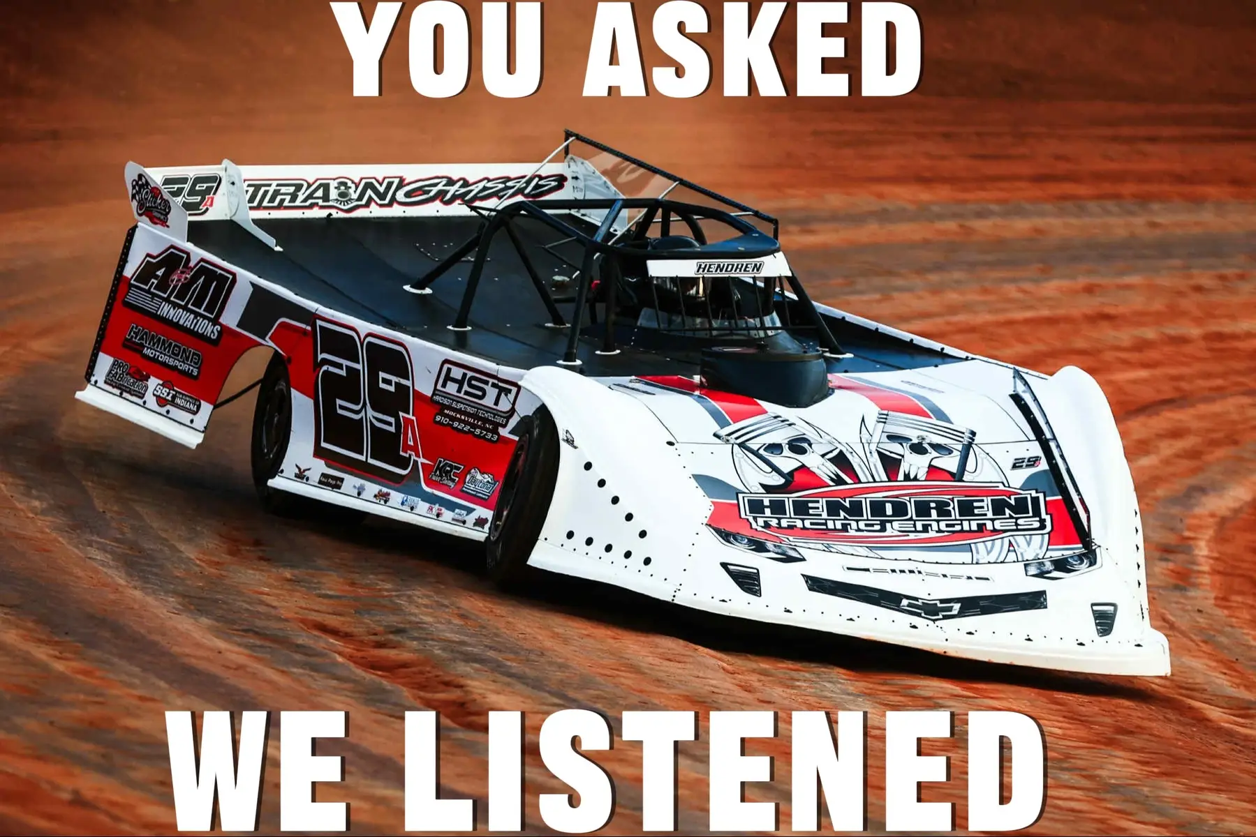 ‼️YOU’VE ASKED 🗣️ WE LISTENED ‼️ Currently we are undergoing the designs for our A&M deck bar covers! We will be reaching out to select teams and/or chassis manufacturers to solidify the correct configurations for each chassis brand. You might’ve seen a few out already 👀 more details to come in the near future! #latemodel #3dprinting #streetstock #dirtracing #racecar 