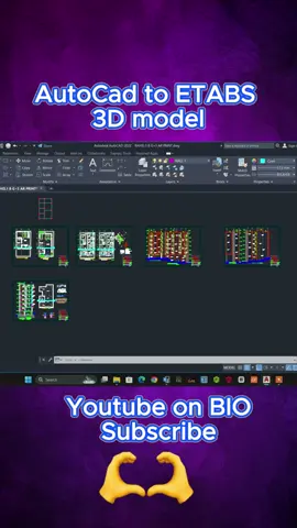 AutoCAD to CSI ETABS #architecture  #structuralengineering  #civilengineering  #softwaretutorial  #building  @Havi's Interior Design  @Yaya Construction  @Plotaddis ET  @Rosesapphirecon 