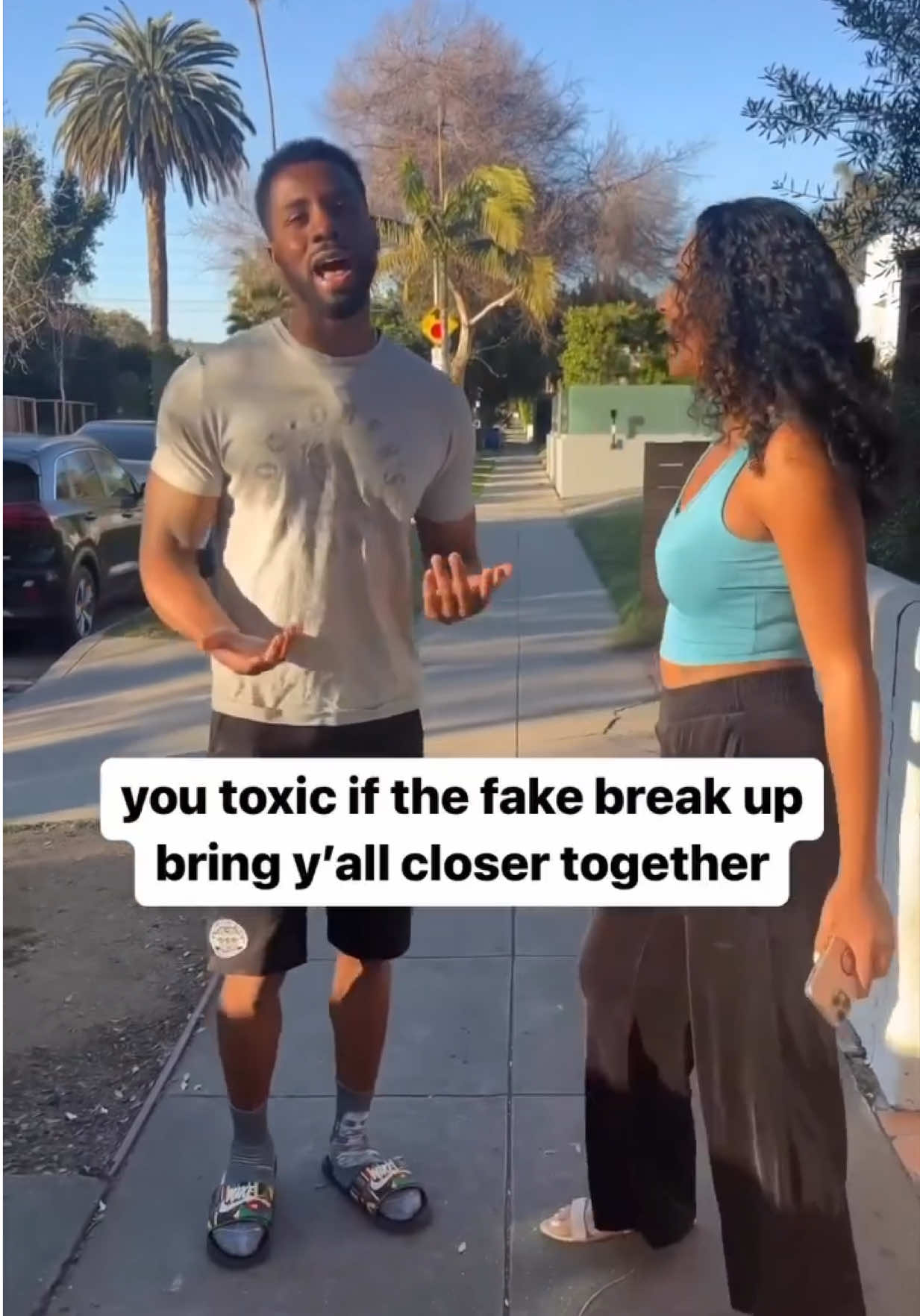 FAKE BREAK UPS 😩 tbt #fyp #comedy #funny #dating  #explore 