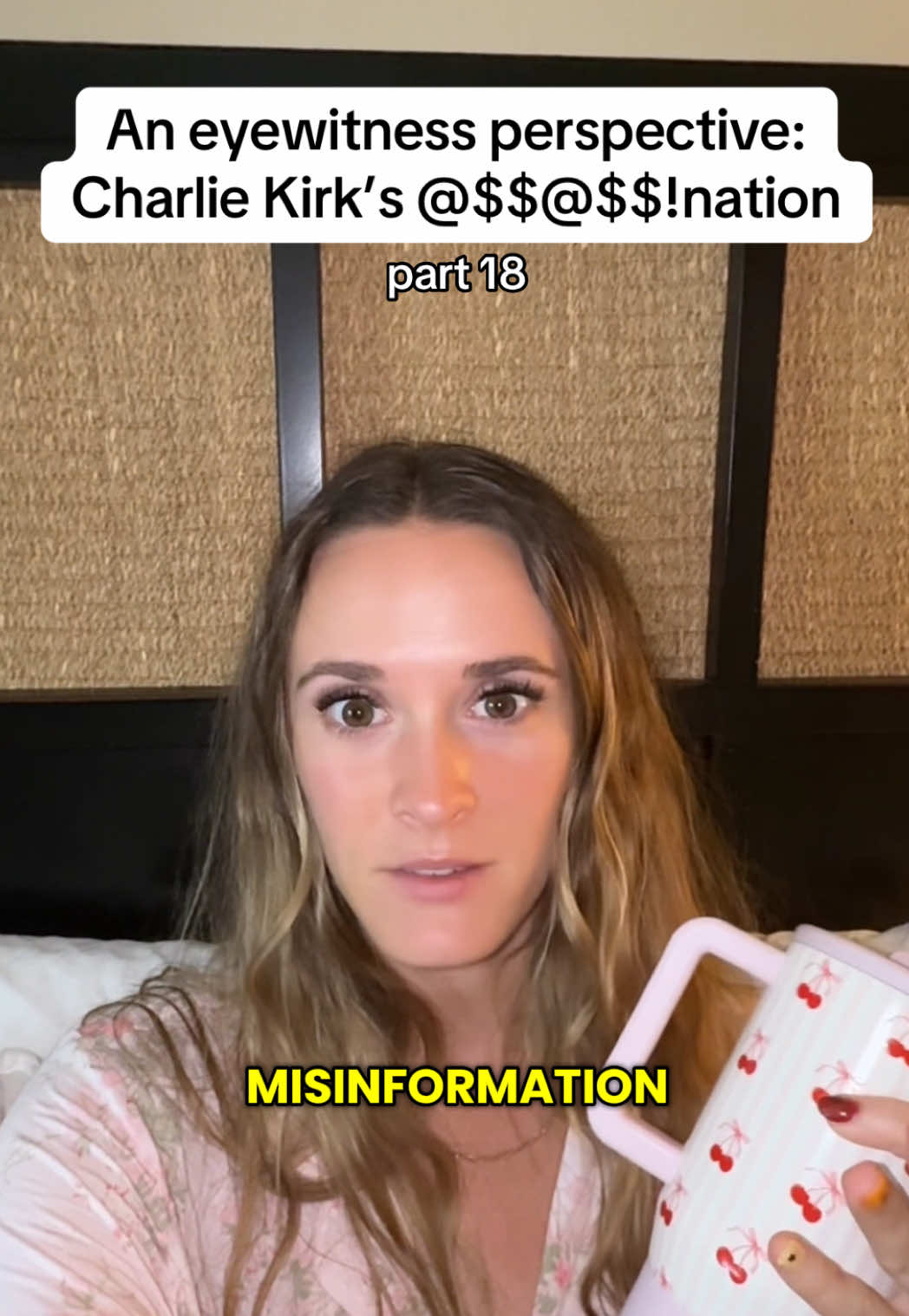 God showed me THIS about misinformation & rumors… Share this with 1 person! #charliekirk #ericakirk #christiantok #fyp 