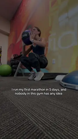 I’m a nervous wreck #marathon #fyp #gym #Running #marathontraining 