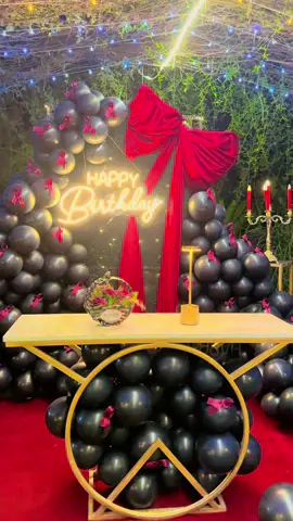 We know how to make your day special.  #thegardenspice #birtdaydecor #foryoupageofficiall #black 