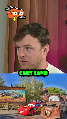 I can't imagine CarsLand without this moment! 🏎️ 🚦 🛻 #director #theultimateplaylistofnoise #FilmPodcast #hulu #disneyland #filmmaking #carsland #pixar