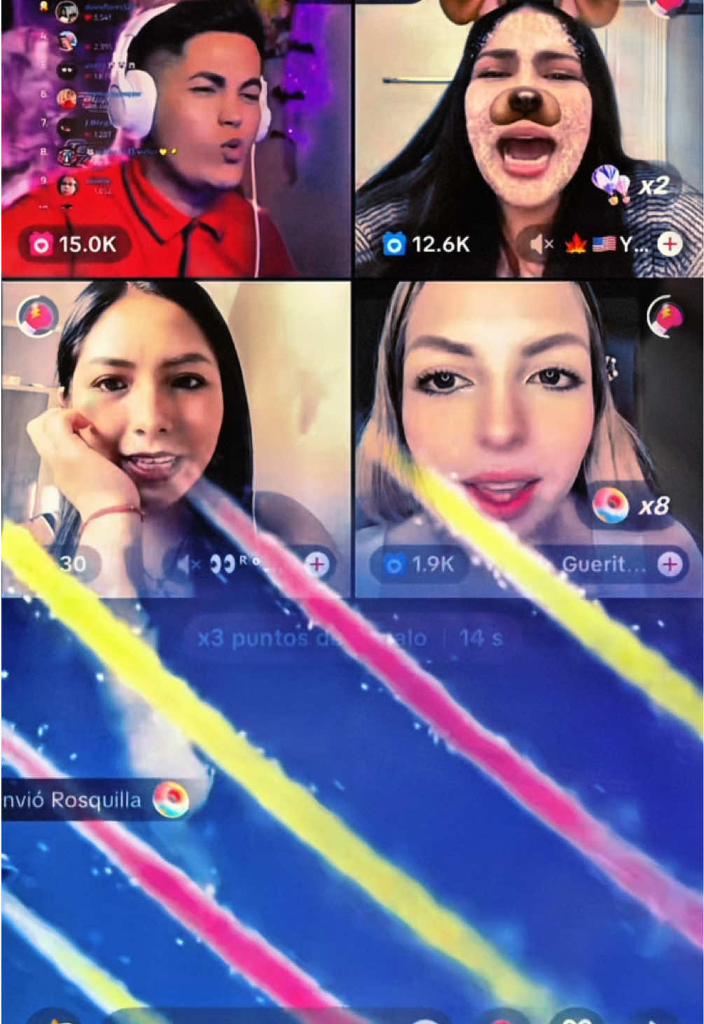 Gracias mi rey, te luciste como siempre, Lobo en la casa 🏠 @LOBO D'MILA 😻 muchas gracias por todo!!