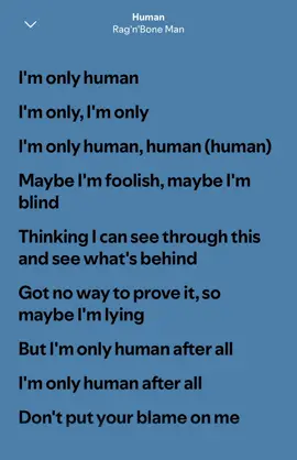 Follow for more 🎧🎶 #spotify #spotifymusic #lyrics_songs #lyric #ragnboneman 