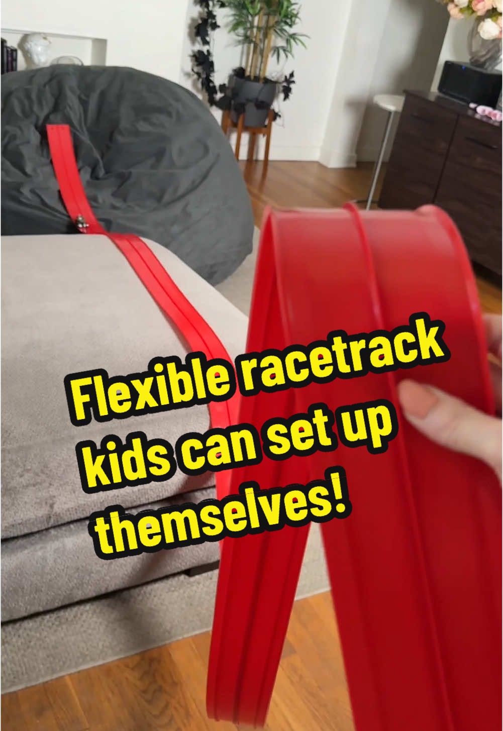I quit putting together kids toys & got this racetrack they can set up themselves! Turns out, they prefer this toy because it’s so flexible they can change the design as much as they want. I didn’t expect to love this flexible racetrack this much but it has kept the kids so busy with creative play and less screen time. Best kids gift idea! #tiktokshoprestock #falldealsforyou #kidstoy #racetrack #kidstoys 