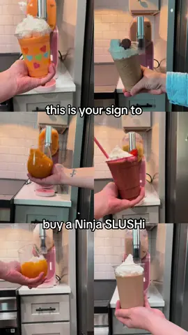 The holidays are coming… you should treat yourself to a Ninja SLUSHi @Ninja Kitchen #ninjaslushi #ninjakitchen #frappes #milkshakes #slushy 