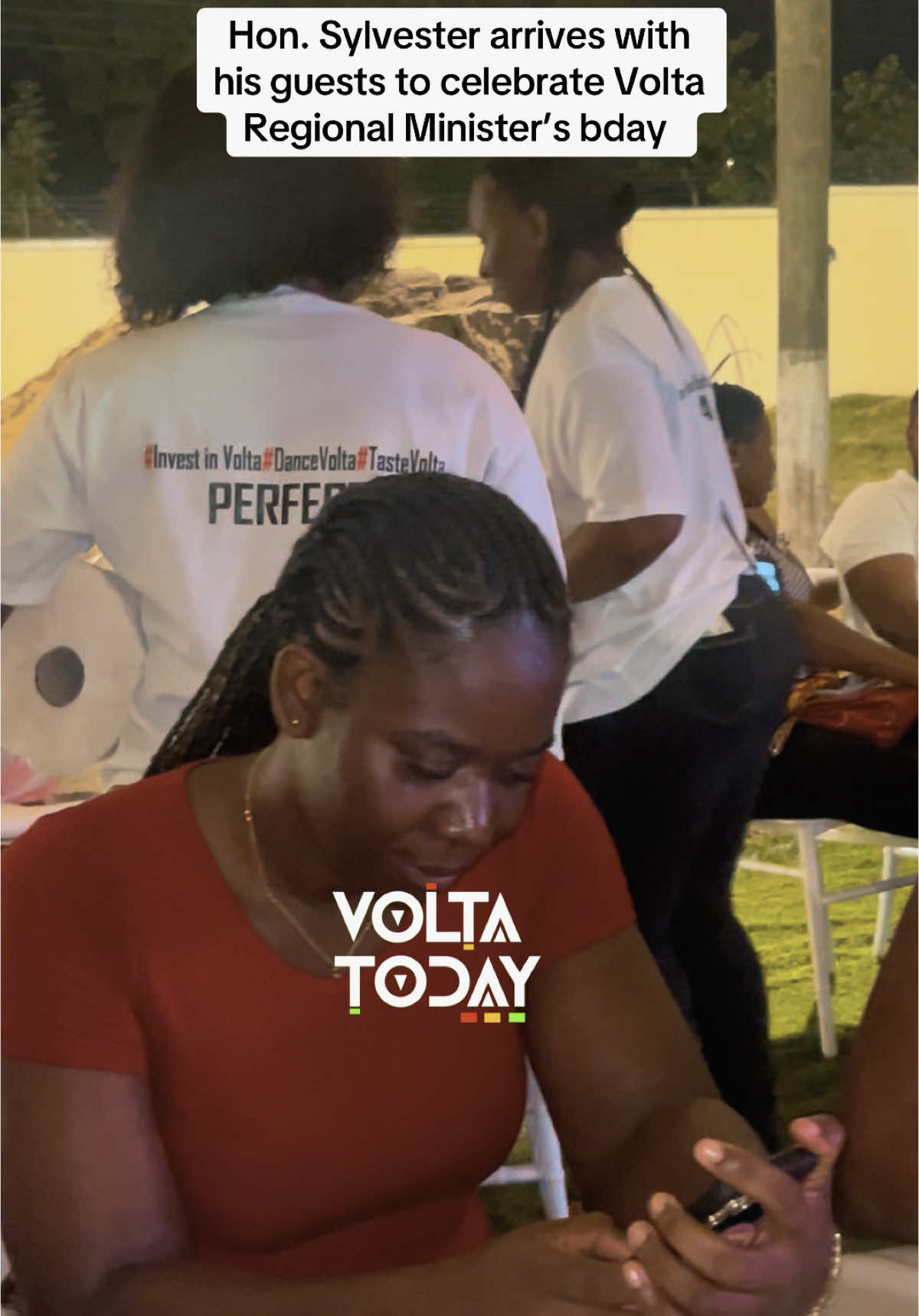 Hon. Sylvester arrives with his guests to celebrate Volta Regional Minister’s bday  #voltatoday #voltatotheworld #videoviral #trending #viralpost #viralpost 