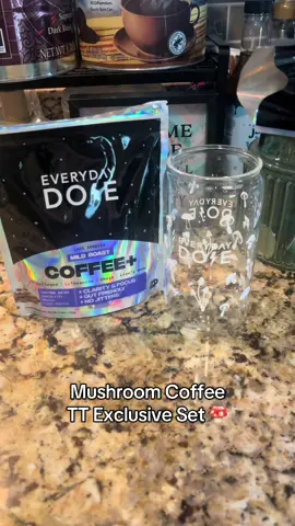 Your morning coffee glow-up is here. 🫶 Grab the TikTok Shop exclusive before it’s gone!” #EverydayDose #MushroomCoffee #TikTokShopExclusive #MorningRoutine #CoffeeUpgrade