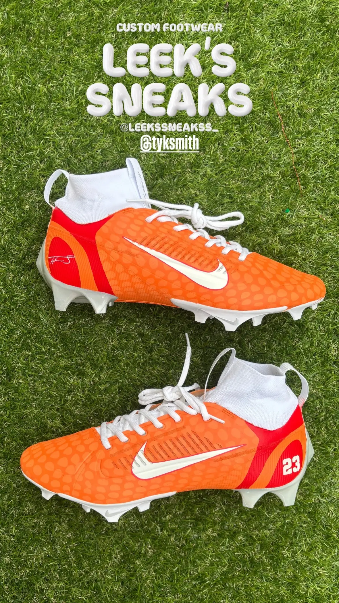 Jus a few of my faves  #cleats #football #custom #