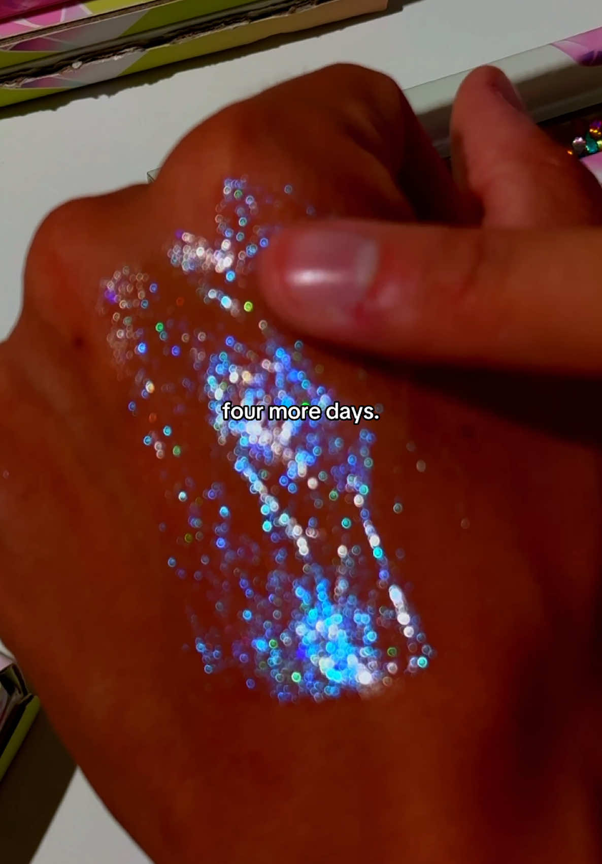 aura crystals is coming back as a whollllle collection. 🧚✨ #madebymitchell #glitter #makeup #viral #glow 